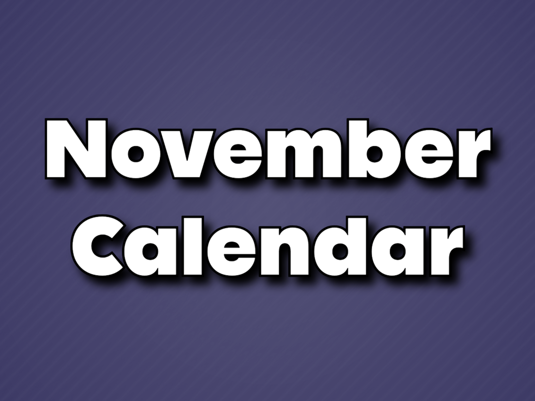 November Calendar