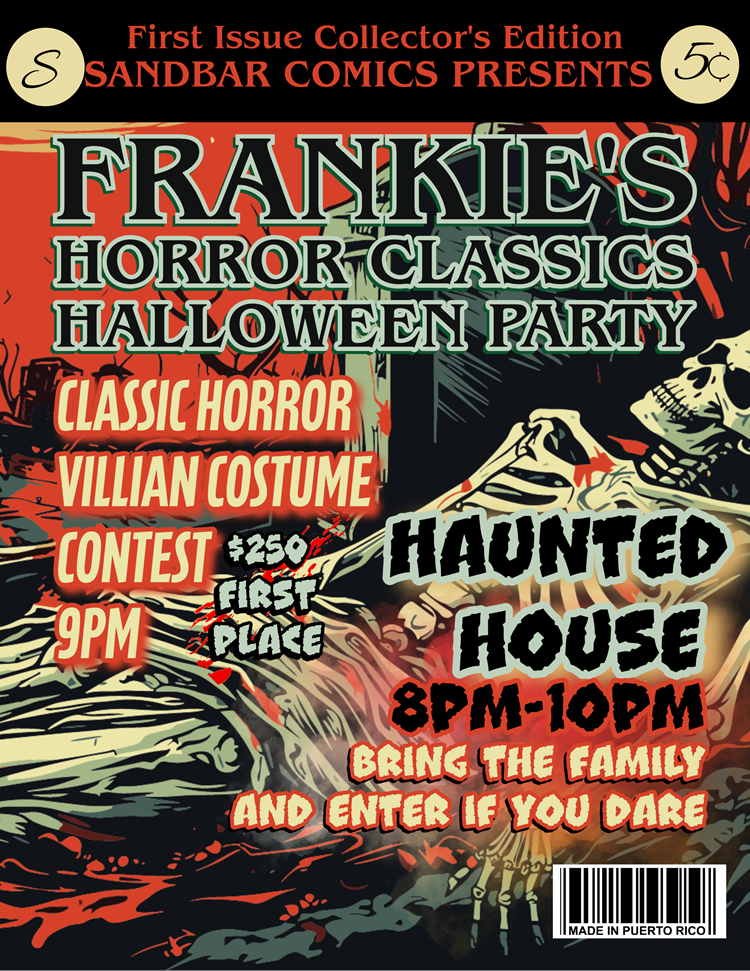 Haunted House And Classic Horror Villian Costume Contest Oct 31